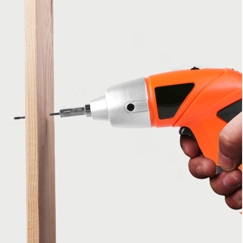 4.8V Cordless Screwdriver Drill Set - 45 Pieces