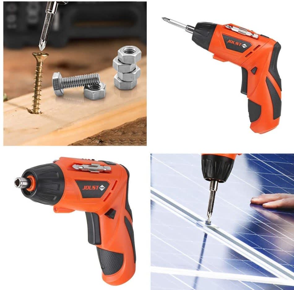 45Pcs Cordless Screwdriver and Drill Set