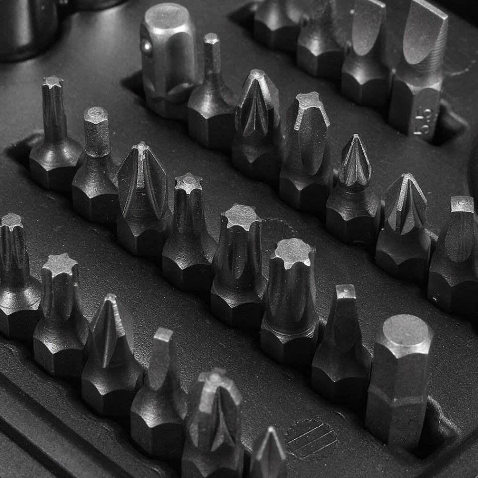 45Pcs Cordless Screwdriver and Drill Set