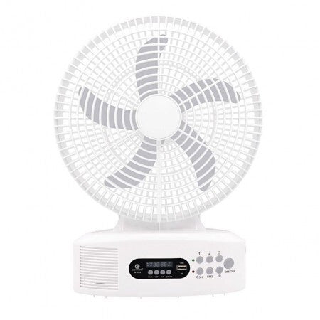 Rechargeable Solar Powered Fan