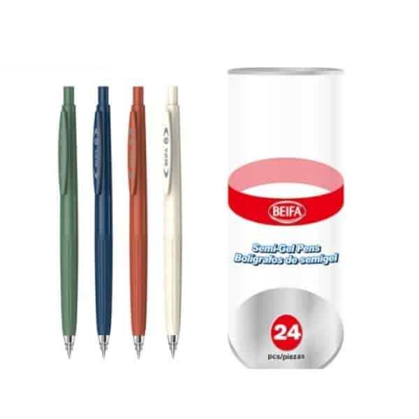 1 Millimeter Black Ink Pens (12pcs)