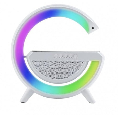 Lamp with Built-in Speaker and Wireless Charger