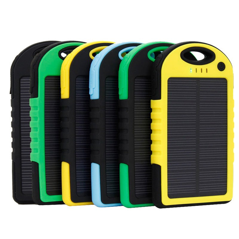 Solar Power Bank Charger - 5000mAh