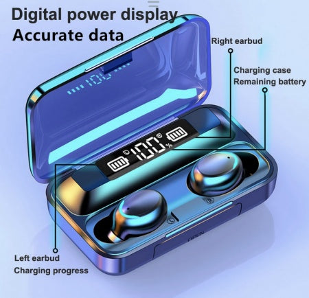 Wireless Earbuds Built-in Power Bank