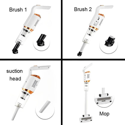 Wireless Handheld Vacuum Cleaner - Cordless High-Power Cleaning