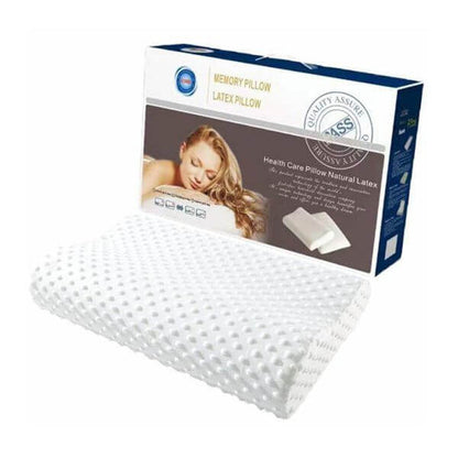 Ergonomic Latex Neck Pillow - Orthopedic Sleep Support