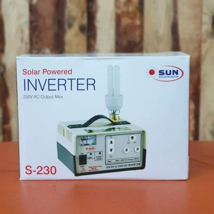 Portable Solar Powered Inverter - Eco-Friendly Emergency Backup