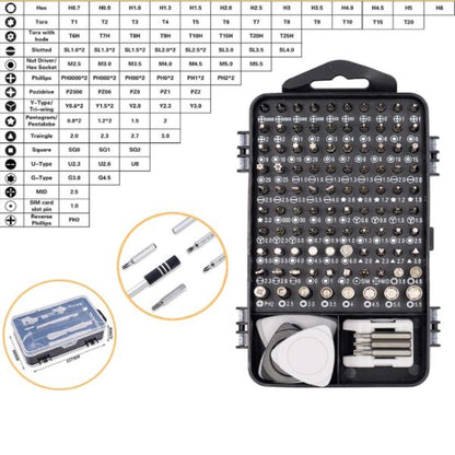 Lani Enterprise 135-Piece Precision Screwdriver & Repair Tool Kit