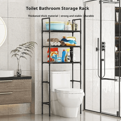 Over-The-Toilet Bathroom Storage Rack - Space Saving Organizer