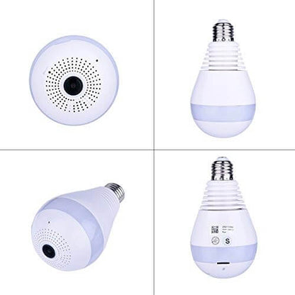 360Â° Panoramic IP Camera Light Bulb - Wireless Home Security