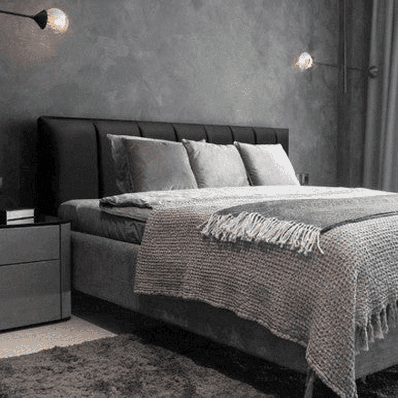 Classic Leather-Look Padded Bedroom Headboard