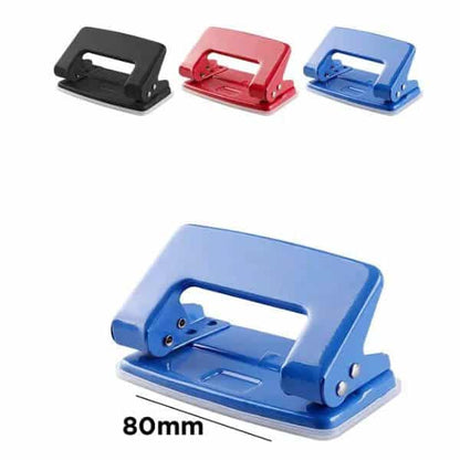 Durable Metal Two-Hole Paper Puncher for Office & School