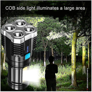 Long-range Rechargeable Flashlight