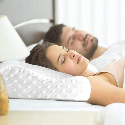 Ergonomic Latex Neck Pillow - Orthopedic Sleep Support