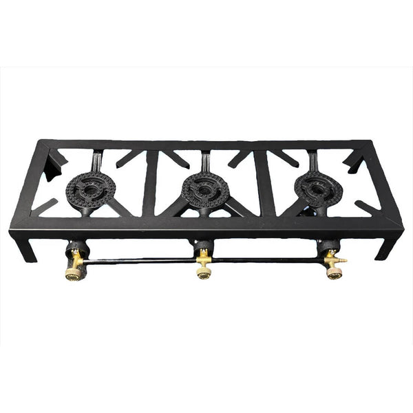 Lani Enterprise 3 Plate Burner Gas Cooker - Portable High-Efficiency Stove