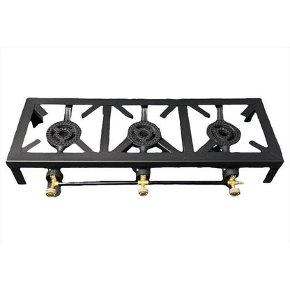 Lani Enterprise 3 Plate Burner Gas Cooker - Portable High-Efficiency Stove