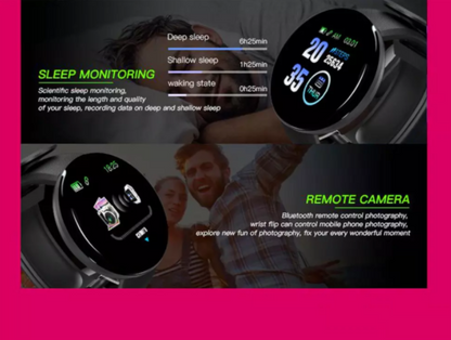 Bluetooth Blood Pressure Monitor Smart Watch
