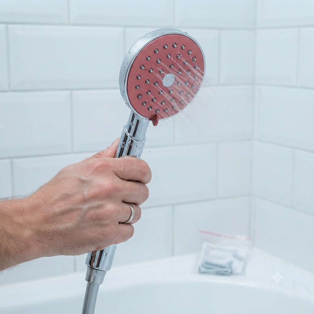 Single Function Handheld Shower Head