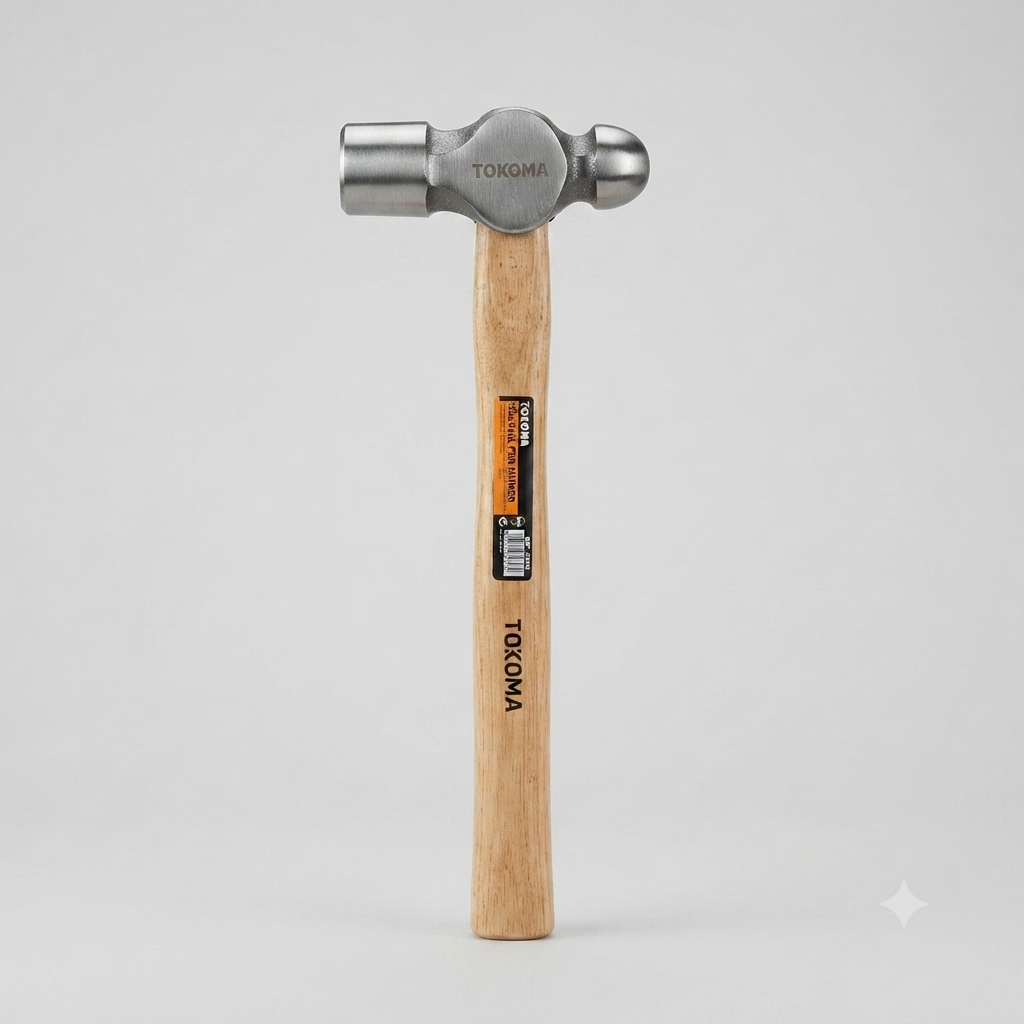 Ball Peen Hammer with Wooden Handle