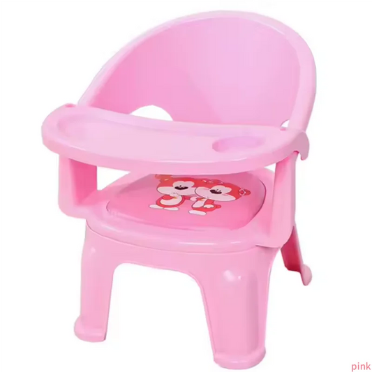 2-in-1 Adjustable Baby Feeding Booster High Chair