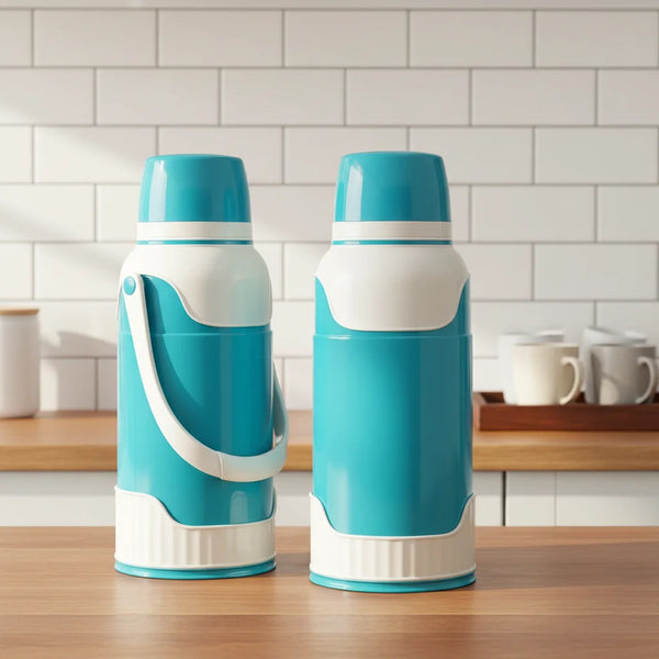 3.2L Double-Wall Stainless Steel Vacuum Flask - Hot & Cold