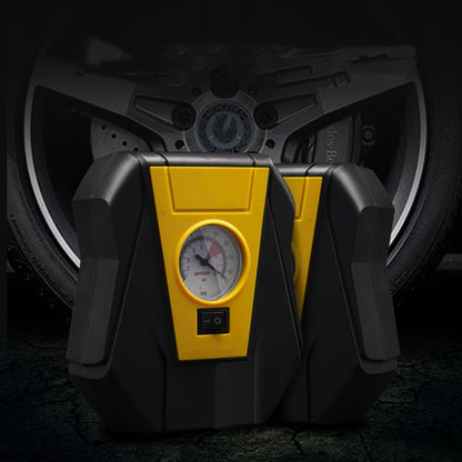 Portable 12V Car Tire Inflator - Compact Air Compressor