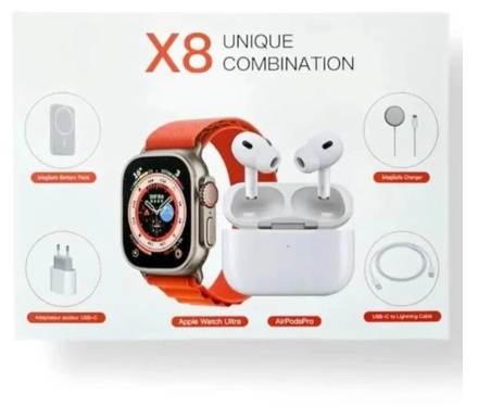 6 IN 1 Ultra Smart Watch Set