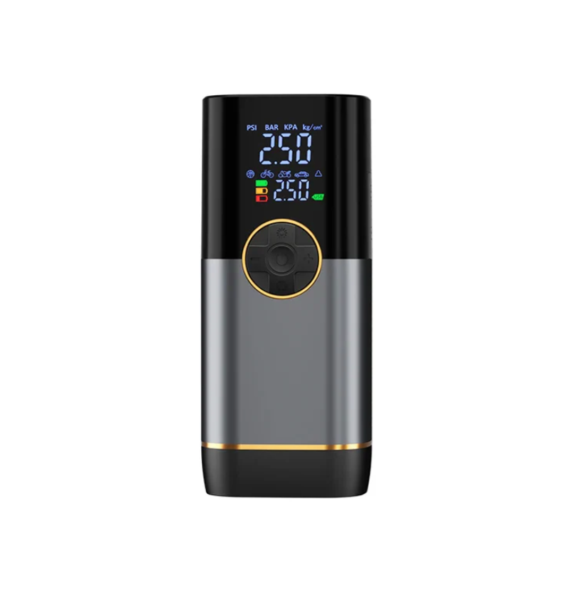 Dual-Screen Portable Air Compressor
