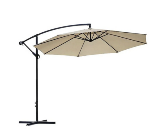 Ibiza Cantilever Umbrella - Outdoor Patio Shade 3m