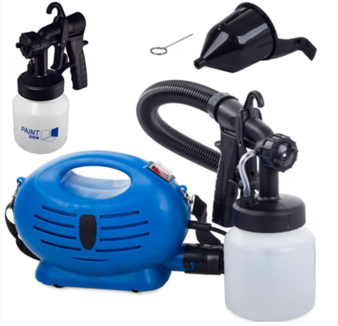 Electric Spray Paint Gun Tool Set - DIY Painting Made Easy