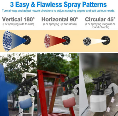 Electric Spray Paint Gun Tool Set - DIY Painting Made Easy