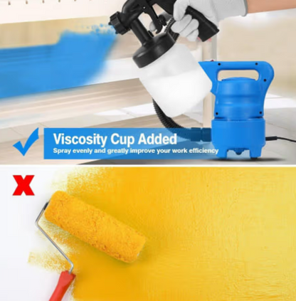 Electric Spray Paint Gun Tool Set - DIY Painting Made Easy