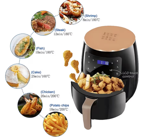 2400W Digital Air Fryer with Touch Screen