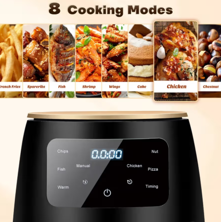 2400W Digital Air Fryer with Touch Screen