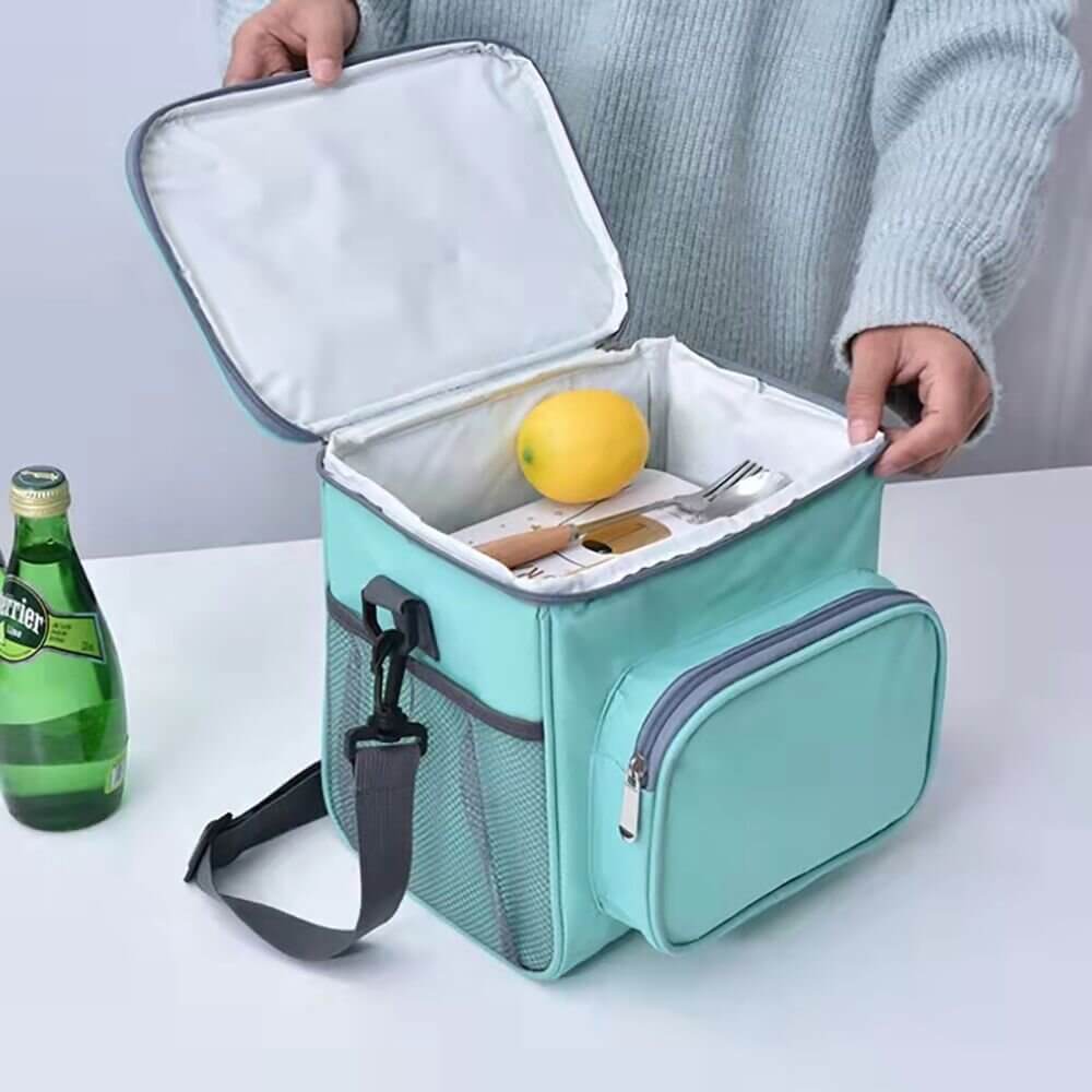Insulated Lunch Bag with Adjustable Shoulder Strap