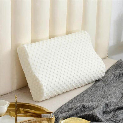 Latex Neck Pillow - Orthopedic Support for Comfortable Sleep