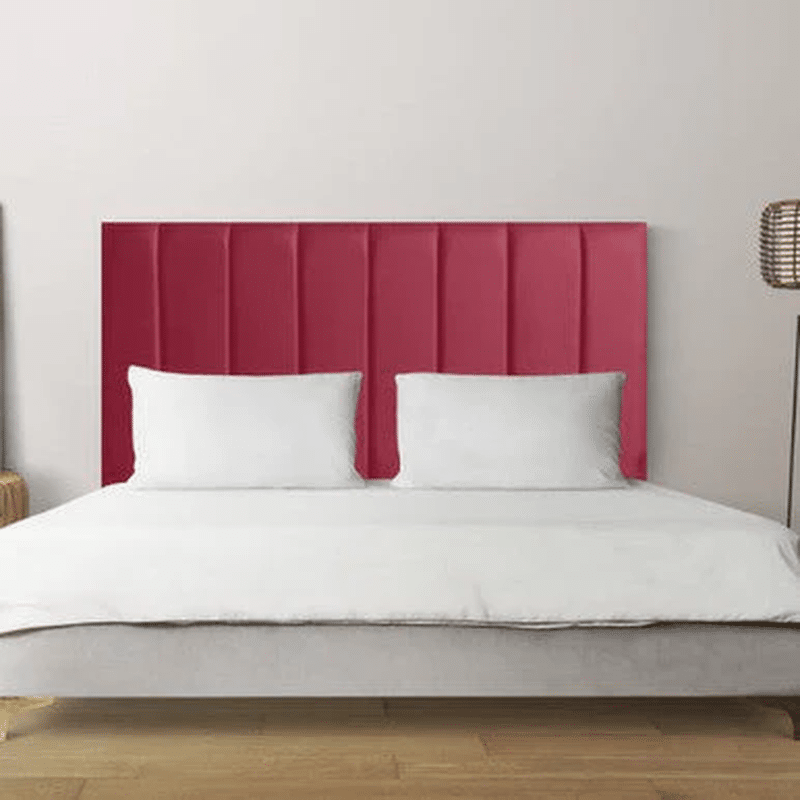 Classic Leather-Look Padded Bedroom Headboard