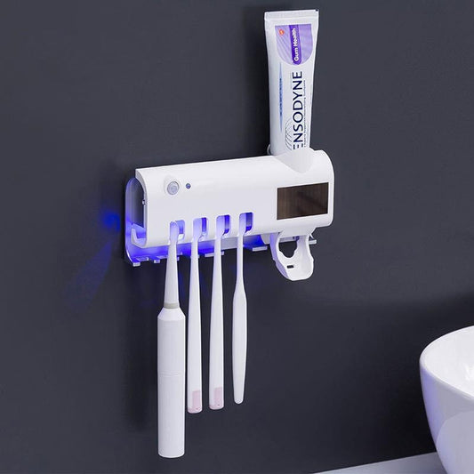 UV Toothbrush Sanitizer Holder