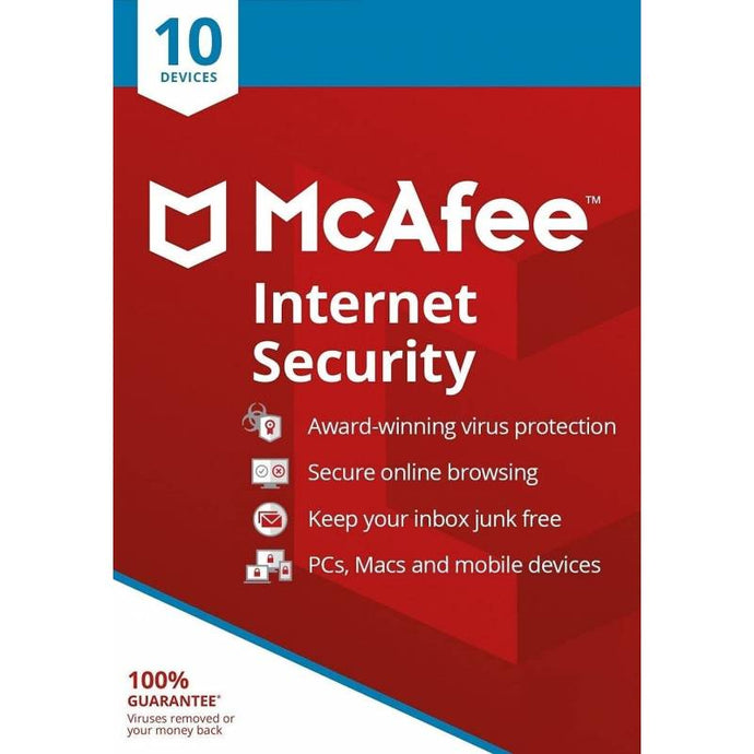 McAfee Internet Security 2023 - 10 Devices