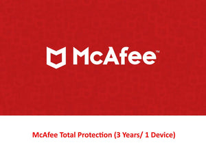 Mcafee Total Protection (3 Years/1 Device)