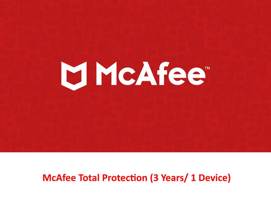 Mcafee Total Protection 2023 - 3 Years