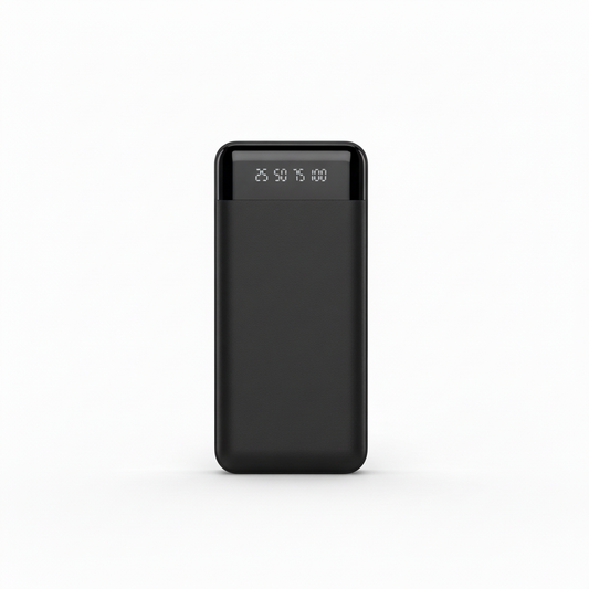 20000mAh Portable Power Bank with Built-in Charging Cables