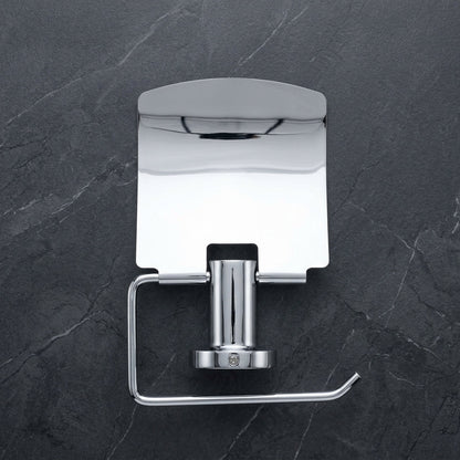 Stainless Steel Wall Mounted Toilet Paper Holder with Cover
