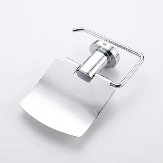 Stainless Steel Wall Mounted Toilet Paper Holder with Cover