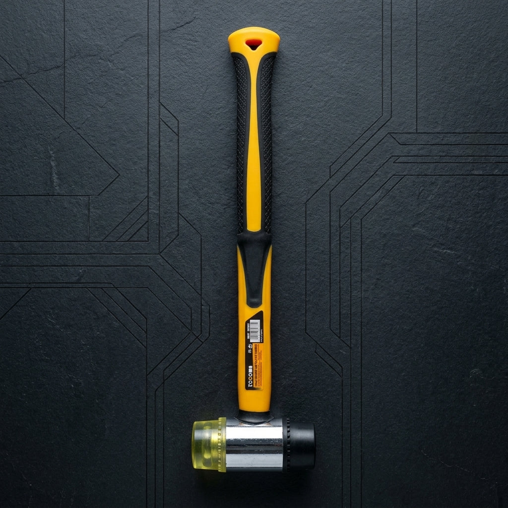 Rubber Mallet with Fibreglass Handle