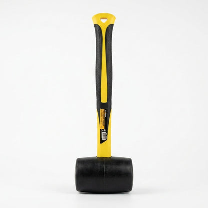 Heavy Duty Rubber Mallet with Fiberglass Handle
