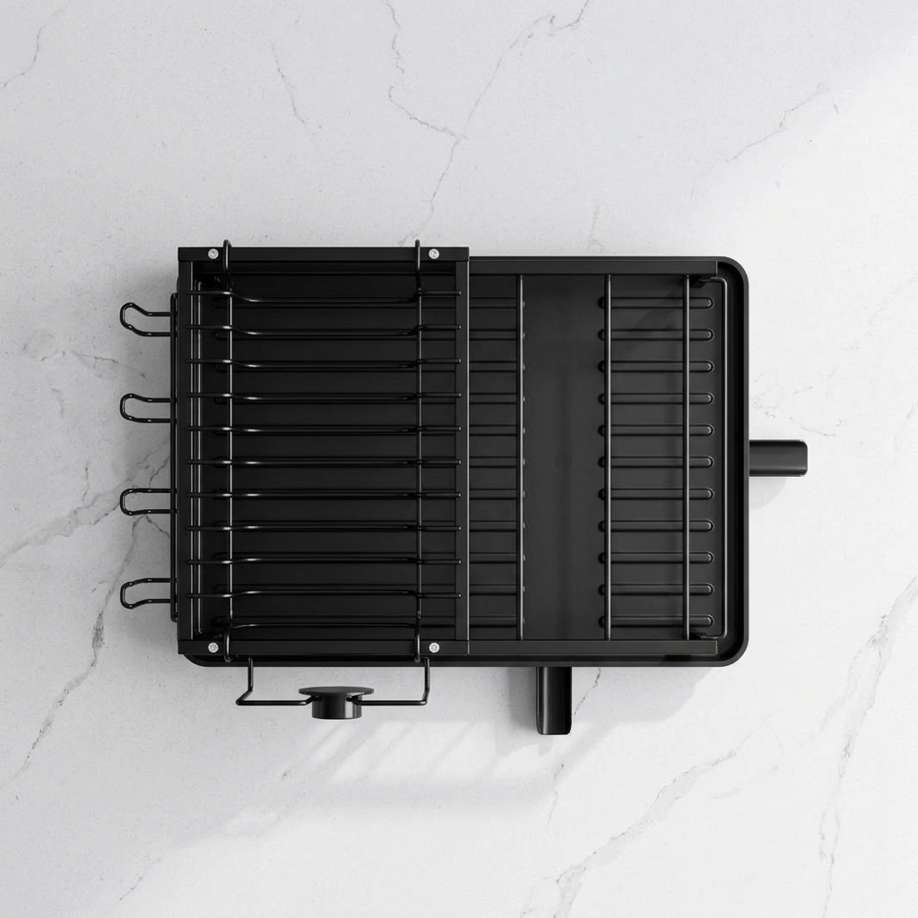 Metal Kitchen Dish Rack for Sink and Countertop