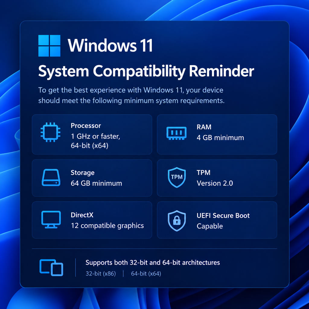 Windows 11 Compatibility Requirements