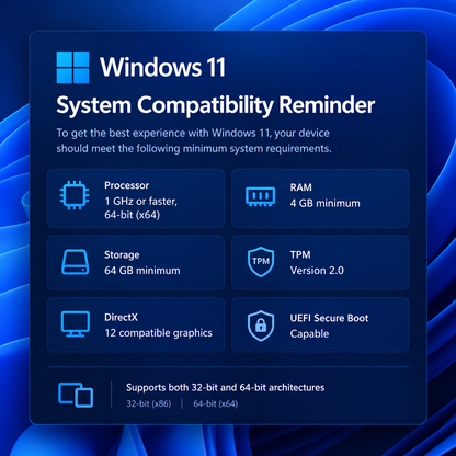 Windows 11 Compatibility Requirements