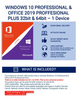 Office 2019  &  Windows 10 Pro